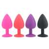 PLUG ANAL CON JOYA SILICONA talla M